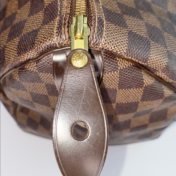 ($1000) Louis Vuitton Speedy 35 in Damier Ebene - Picture 3 of 10